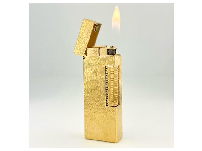Alfred Dunhill Dunhill Feuerzeug Raucherzubehör Golden - Ansicht 5