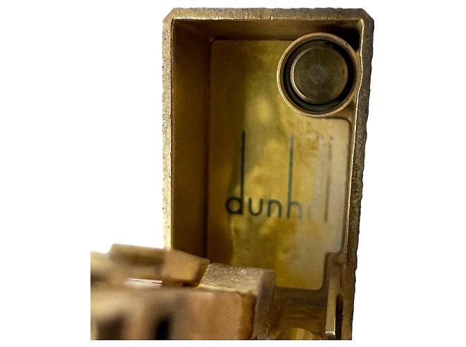 Alfred Dunhill Dunhill Feuerzeug Raucherzubehör Golden - Ansicht 7