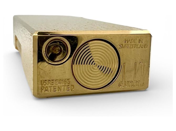 Alfred Dunhill Dunhill Feuerzeug Raucherzubehör Golden - Ansicht 8