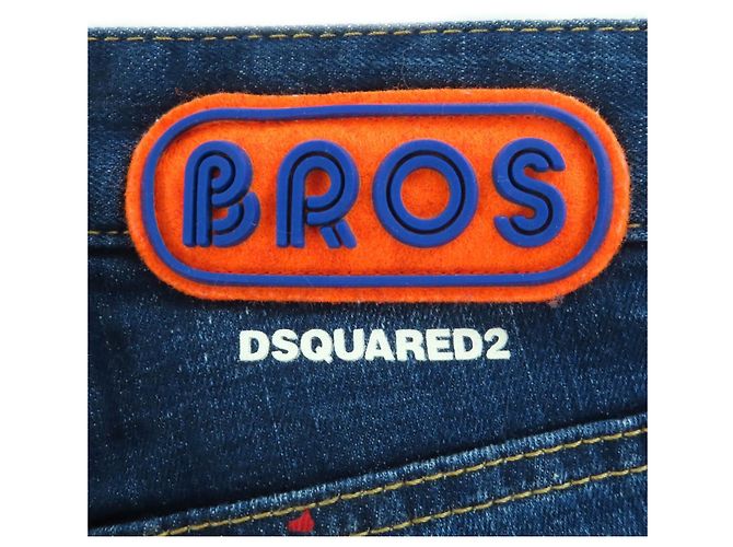 DSQUARED2 Cool Girl Cropped Jean Pantalones de denim de algodón Azul - vista 5