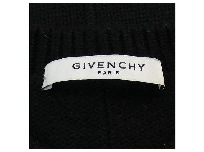 Top en maille Givenchy noir - vue 4