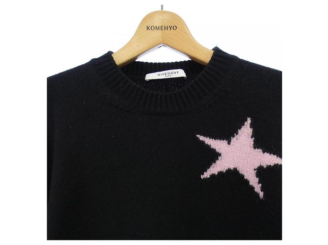 Top en maille Givenchy noir - vue 5
