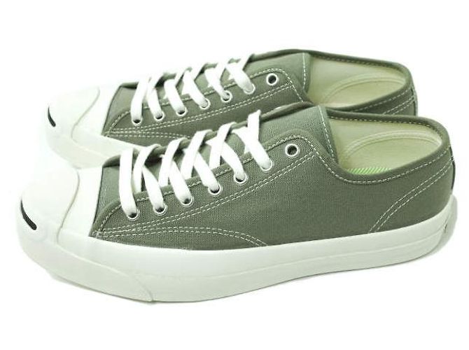 Autre Marque Sneakers in tela Converse Addict JACK PURCELL CANVAS Verde Cachi - vista 2