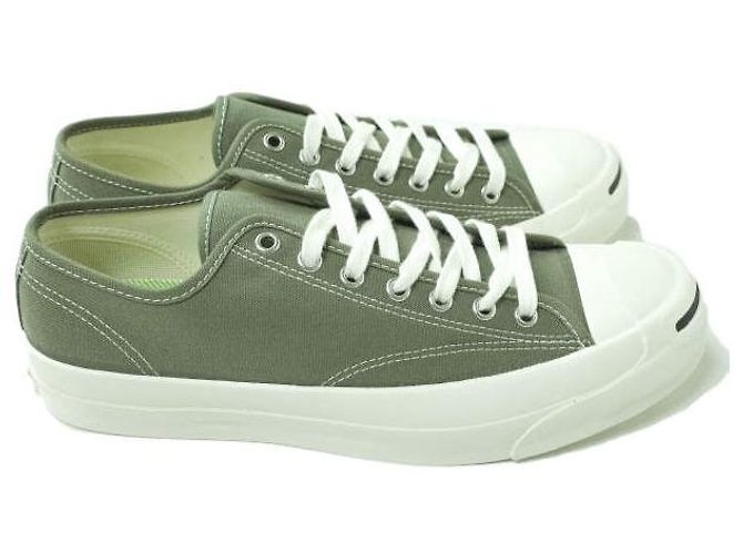 Autre Marque Sneakers in tela Converse Addict JACK PURCELL CANVAS Verde Cachi - vista 3