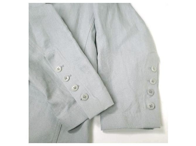 Autre Marque HED MAYNER EINREIHIGES SACKO
Leinenjacke Braun Hellblau - Ansicht 8