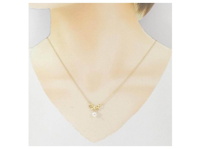 Autre Marque Collana di perle Akoya Au750 D'oro - vista 6