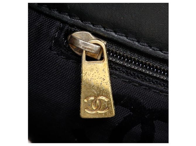 Borsa in vitello Chanel Wild Stitch Nero - vista 12