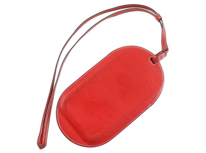 Hermès In-the-Loop To Go Smartphone-Hülle aus Chèvre Rot - Ansicht 2