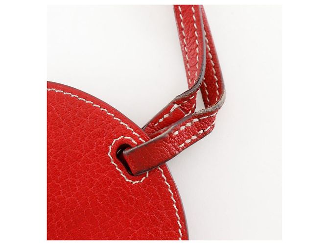 Hermès In-the-Loop To Go Smartphone-Hülle aus Chèvre Rot - Ansicht 7