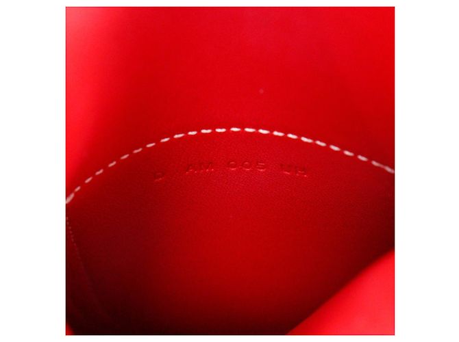 Hermès In-the-Loop To Go Smartphone-Hülle aus Chèvre Rot - Ansicht 8
