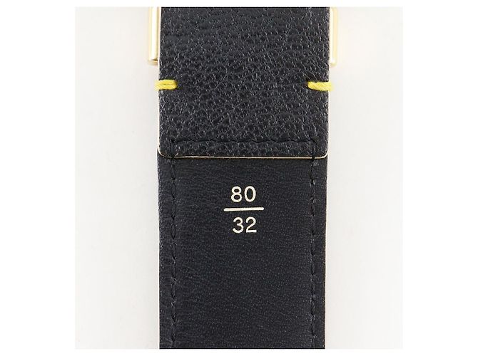 Louis Vuitton Sangle Gürtel aus Suhali-Leder Schwarz - Ansicht 12