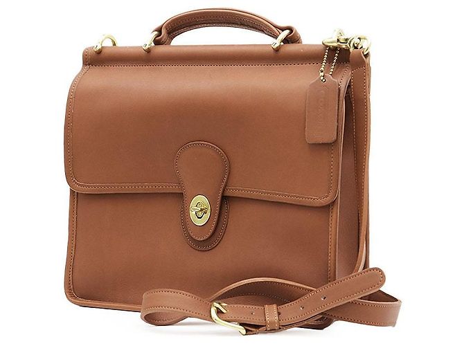 Coach Old Coach Borsa a tracolla 2way in pelle Marrone - vista 11