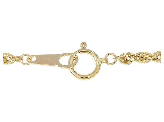 Autre Marque Colar de Moeda Au750 Dourado - vista 5