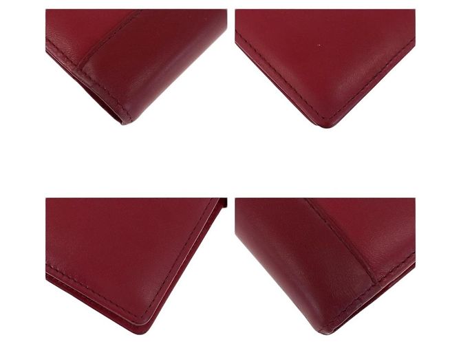 Capa de caderno em couro Burberry Vermelho - vista 3