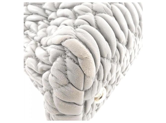 Borsa Miu Miu 5BA958 NAPPA CRYSTAL Marrone - vista 3