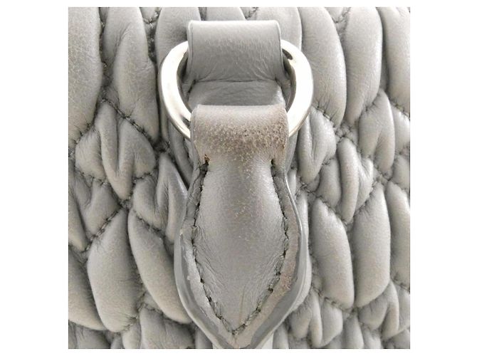Borsa Miu Miu 5BA958 NAPPA CRYSTAL Marrone - vista 5