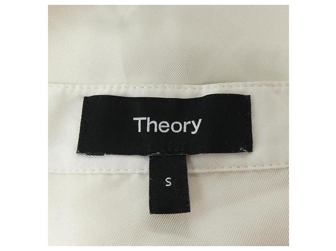 Theory Seidenhemd Beige - Ansicht 4