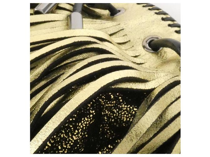 Stella Mc Cartney Borsa a tracolla Stella McCartney Falabella PET D'oro - vista 4