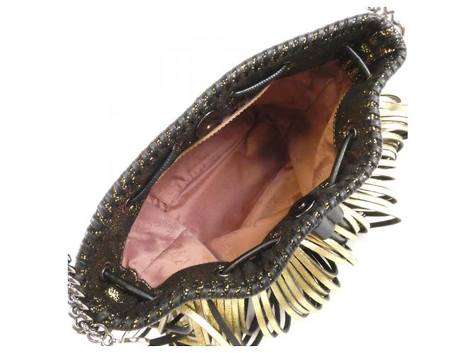 Stella Mc Cartney Borsa a tracolla Stella McCartney Falabella PET D'oro - vista 8