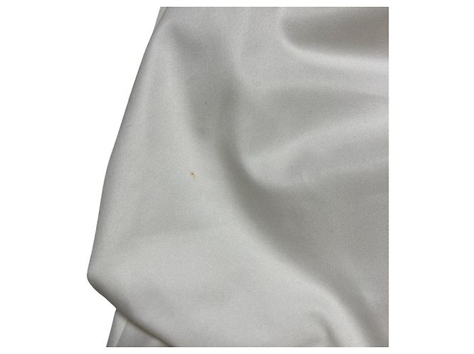 Autre Marque Cygne Puff Sleeve Dress White - view 8