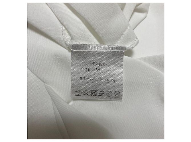 Autre Marque Vestido de encaje de algodón OBLI Blanco - vista 12