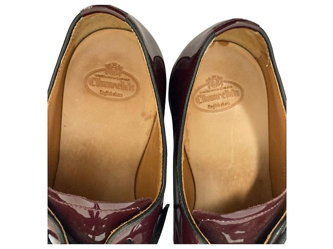 Autre Marque Scarpe stringate in vernice PAULETTE di Church’s Marrone - vista 7