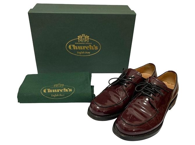 Autre Marque Scarpe stringate in vernice PAULETTE di Church’s Marrone - vista 9