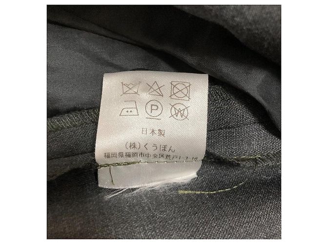 Autre Marque Cygne weite Hose mit Hosenträgern Braun - Ansicht 8