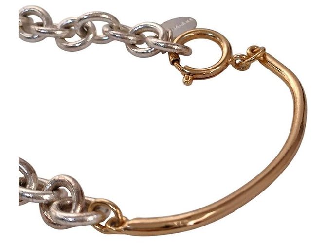Autre Marque Collar Sea'ds Mara de metal plateado Plata - vista 4