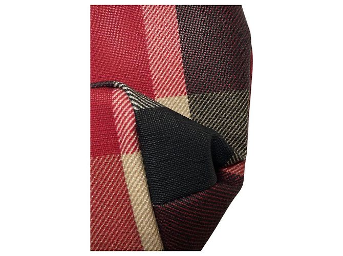 Autre Marque BLUE LABEL CRESTBRIDGE Schultertasche mit Karomuster Rot - Ansicht 11