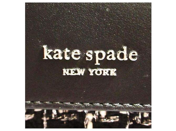 Borsa a tracolla per telefono Steffy Tweed di kate spade new york Nero - vista 7