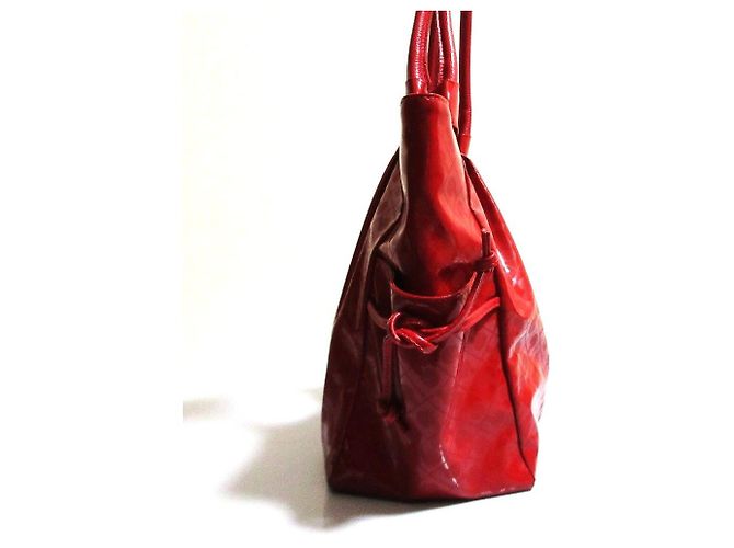 Autre Marque Bolso Tote de piel GHERARDINI SOFTY Roja - vista 3