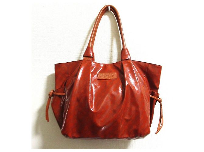 Autre Marque Bolso Tote de piel GHERARDINI SOFTY Castaño Naranja - vista 10