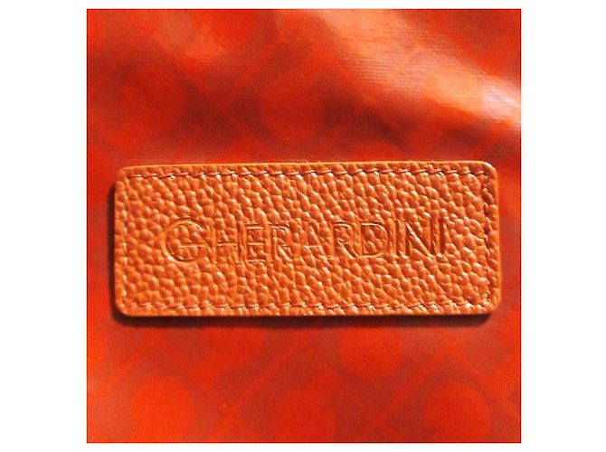 Autre Marque Bolso Tote de piel GHERARDINI SOFTY Castaño Naranja - vista 6
