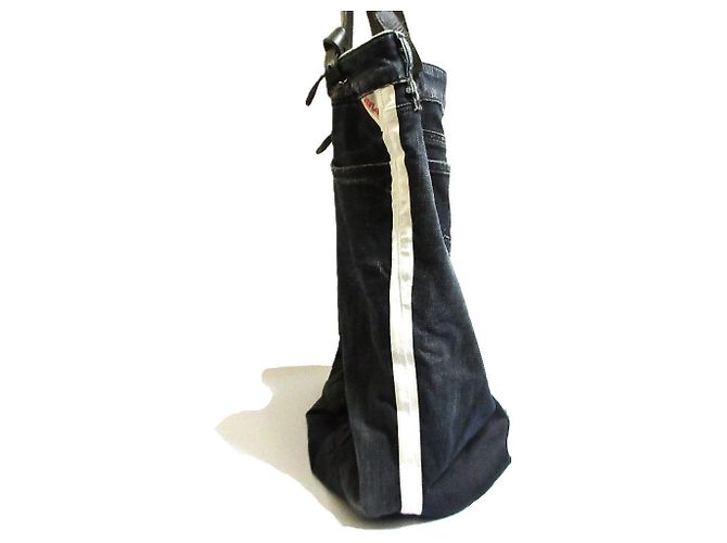 Autre Marque Borsa Tote in denim REPLAY Blu - vista 3