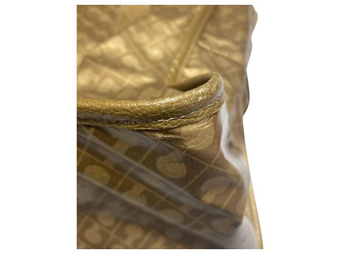 Autre Marque Bolso Tote GHERARDINI SOFTY de doble bolsillo Dorado - vista 12