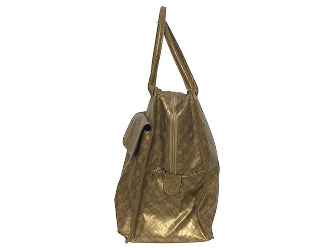 Autre Marque Bolso Tote GHERARDINI SOFTY de doble bolsillo Dorado - vista 2
