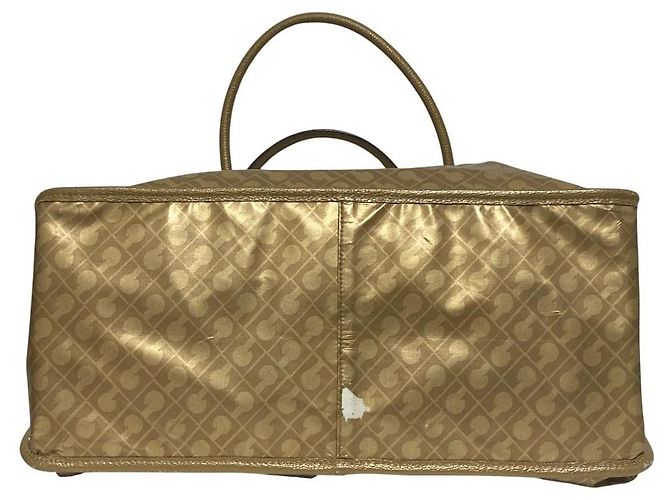 Autre Marque Bolso Tote GHERARDINI SOFTY de doble bolsillo Dorado - vista 4