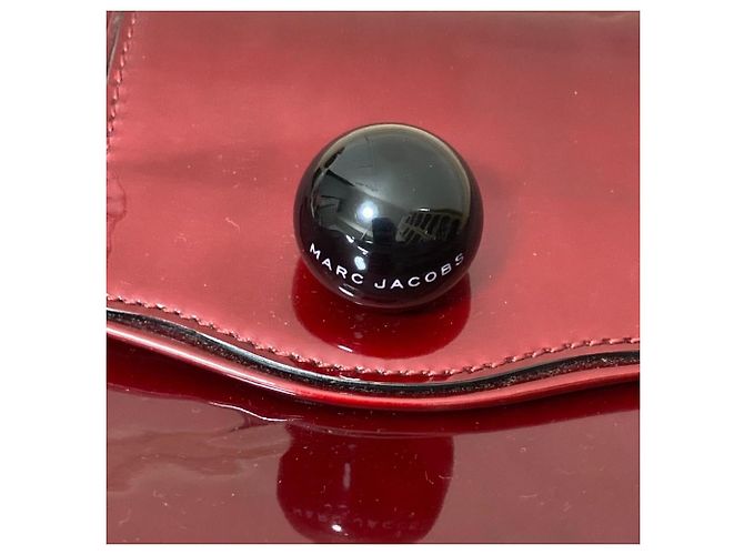 Bolsa de couro envernizado MARC JACOBS Marrom - vista 7