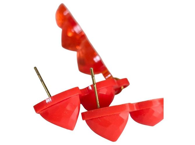 Autre Marque CORSARI Drop Earrings Orange - view 6