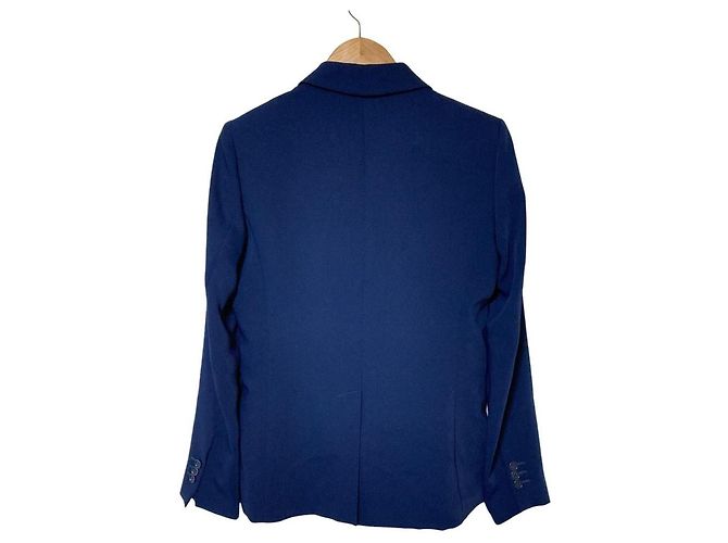 Autre Marque P.A.R.O.S.H. taillierter Blazer Blau Marineblau - Ansicht 2