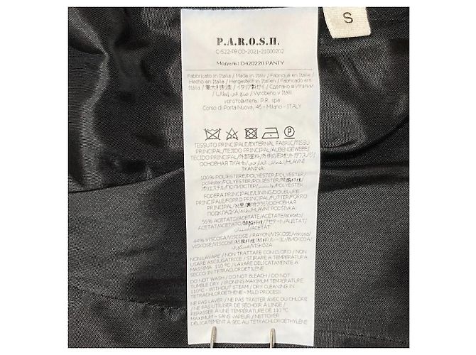 Autre Marque P.A.R.O.S.H. taillierter Blazer Blau Marineblau - Ansicht 5