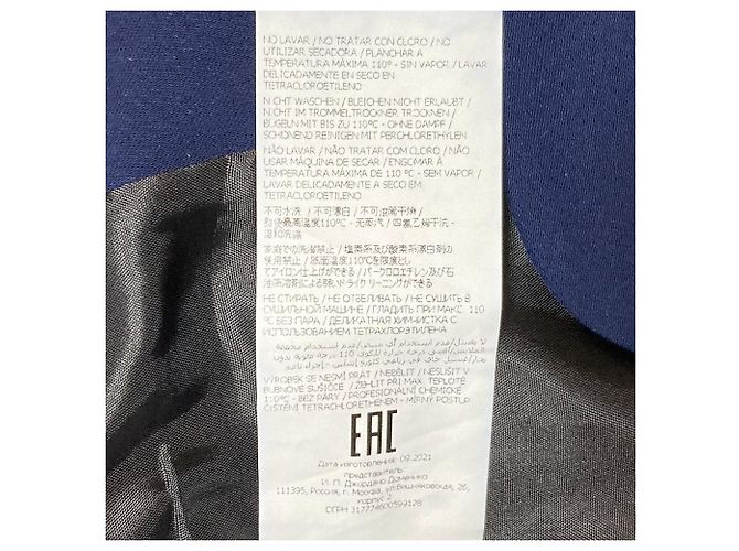 Autre Marque P.A.R.O.S.H. taillierter Blazer Blau Marineblau - Ansicht 6