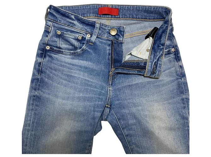 Autre Marque Pantalones de denim Red Card 30th Anniversary Azul - vista 3