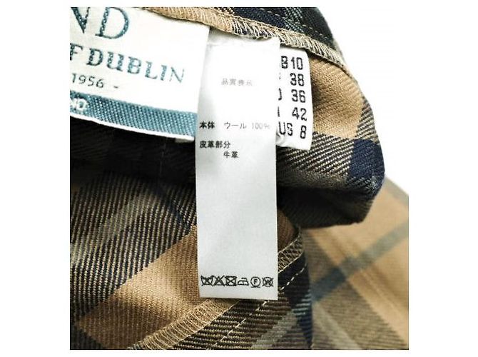 Autre Marque Falda de lana O'NEIL of DUBLIN CLASSIC REGLAR Beige Camello - vista 10