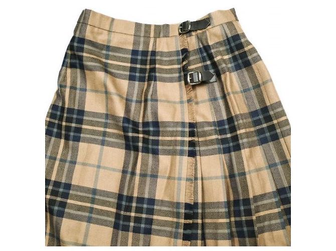 Autre Marque Falda de lana O'NEIL of DUBLIN CLASSIC REGLAR Beige Camello - vista 4
