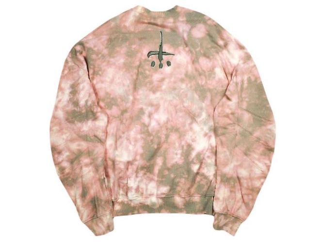 Autre Marque cvtvlist Usual Crewneck Cotton Sweatshirt Pink - Ansicht 2