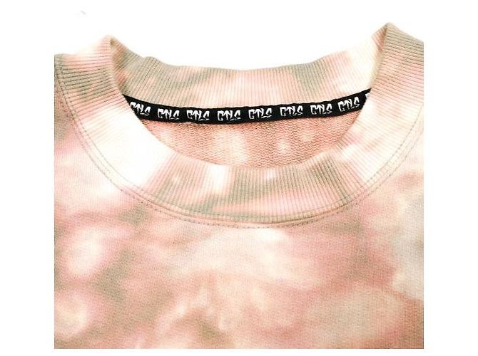 Autre Marque cvtvlist Usual Crewneck Cotton Sweatshirt Pink - Ansicht 5