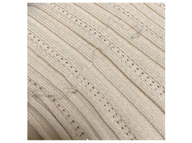 Autre Marque CASA FLINE Rippstrick-Kleid Beige - Ansicht 6
