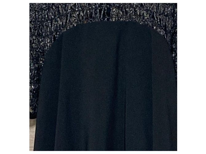 Autre Marque Vestido Milly de crochet negro - vista 2